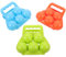 BESTonZON 3st Schneeball-Clip Schneespielzeug Kinderschubkarre Schneeballhersteller Aufblasbares Schneerohr Winterschnee Schneekegelsirup Snowtubes Zum Rodeln Heavy Duty Schneekugel Plastik