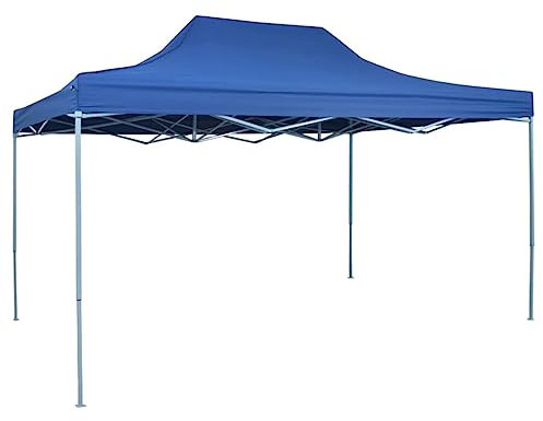 Myheimly Faltzelt Pop-Up 3x4,5 m Blau