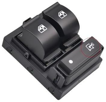 Botonera Elevaluna Para Fiat Doblo Ducato 2006-2014 735487419 735421419 Interruptor De Ventana Eléctrico Accesorios Coche Coche Ventana Botón(Green back)