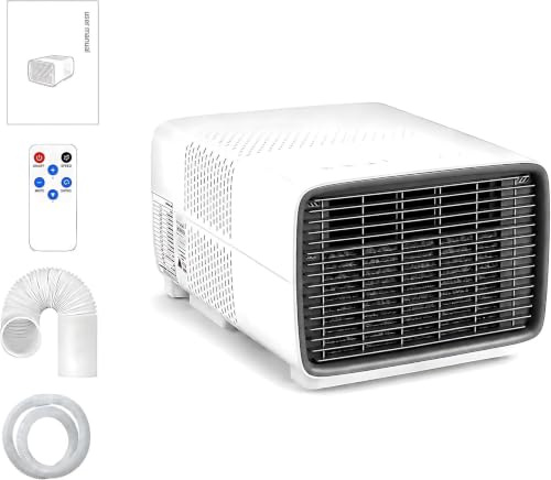 Condizionatore d'aria per tenda - Condizionatore d'aria portatile da campeggio con 2700 BTU, modalità notturna silenziosa (45 dB), mini condizionatore per camper, ten-de, dormitori