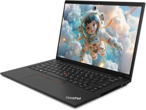 Lenovo Ordinateur portable Thinkpad T14 i7 i7-10e PC Win11 Pro (renouvelé) | RAM 16 Go, SSD 512 Go, HDMI, clavier QWERTY US, FHD 14 (1920 x 1080), type professionnel