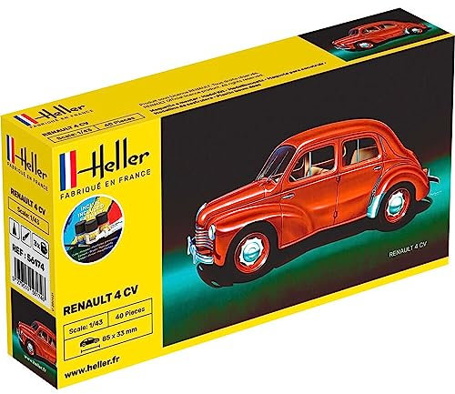 Heller Modellbausatz Reanult 4 CV