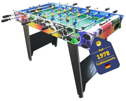 Best Sporting Tischkicker Soccer mit Spielfläche 105 x 58 cm I Top Tischfussballtisch für Freunde, Familie & Arbeitskollegen I Kickertisch Erwachsene I Kicker als Fussball Geschenke Jungen