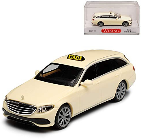 Wiking Mercedes-B E-Klasse S213 Taxi Kombi T-Modell Beige Ab 2016 H0 1/87 Modell Auto