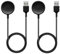 Austuo 2-Pack Compatible with Samsung Galaxy Watch 6/6 Classic/ 5/5 Pro / 4/4 Classic / 3 Charger,Wireless Charging Cable for Samsung Galaxy Watch Active/Active 2-100cm