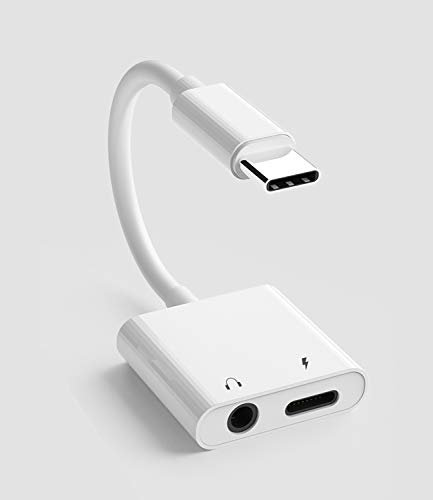 USB C to 3.5mm Headphone Charger Adapter Type C Earphone Jack AUX dongle Audio Fast Charging Cable Cord Compatible for Samsung Galaxy for IPhone 15 16 Pro Max Plus for ipad 10、Air4/5、Mini6、Pro 12.9