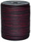 Cords Essentials Round Genuine Leather String Cord, Rope for Jewelry Making, Necklaces, Bracelets, Kumihimo Braiding, Wraps, Crafts and Hobby Projects (Distressed Tibetan Red, 3.0 MM)