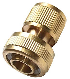 Accessoires de connexion de tuyau de jardin Brasses 3/4 Tuyau rapide Connecteur rapide Jardin Tap Tap Jardin Irrigation 25mm Connecteur de tuyaux Pure Adaptateur de cuivre 6pcs