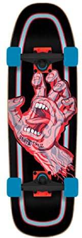 Santa Cruz Skateboards Decoder Cruzer, handgeformt, 24,2 x 81,9 cm
