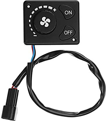 CARZE 3 Pin Diesel Air 12/24V Standheizung Bedienknopf Controller Schalter LKW