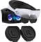 Objektivschutzkappe für PS VR2, Silikon-Schutzkappe für PlayStation VR2 Brille, leicht zu waschen und lufttrocknen, staubdicht, kratzfest & fettabweisend, leichtes Zubehör für PlayStation VR2 Objektiv