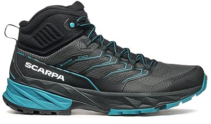 Scarpa Men's Rush Mid 2 GTX Shoes, Grey, EU 45, Anthracite Ottanio, 10.5 UK