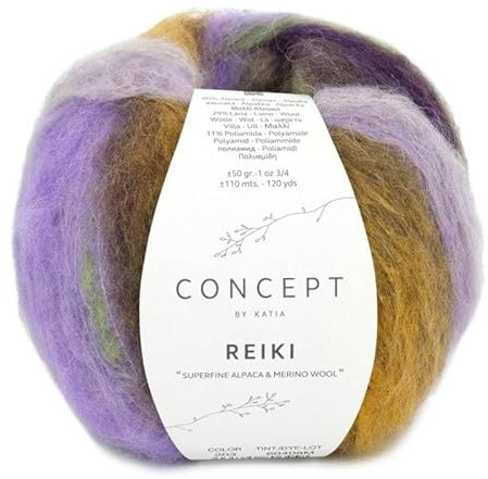 Katia REIKI de Wolle, Lila, Cod.203