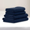 Utopia Bedding Bettwäscheset, gebürstete Mikrofaser, weiche Bettlaken für großes Bett, enthält 1 Bettbezug, 1 Spannbetttuch und 2 Kissenbezüge, tiefer Umschlag, Marineblau