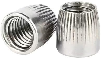 SYDARSYN M10 Rändelmuttern Edelstahl Konische Mutter Konusmutter Rändel Implosion Expansion Muttern M10 (10 Stück)