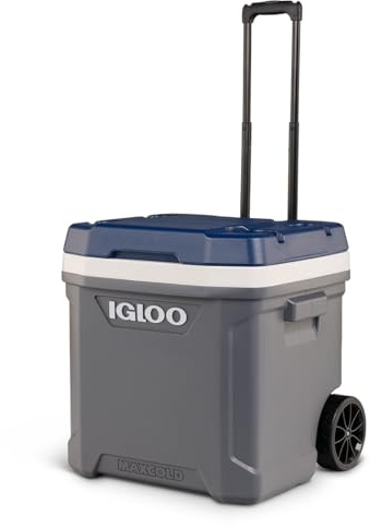 Igloo Maxcold Latitude 62qt Roller Cooler with Wheels