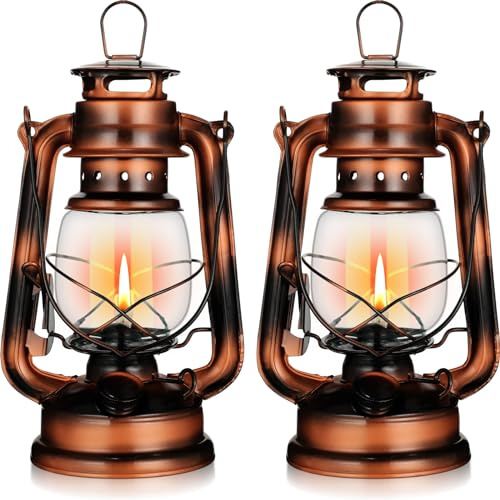 Retisee 2 Pcs Hurricane Lantern 10 Inch Original Oil Burning Lantern