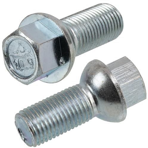 AERZETIX - C71195 - Lot de 2 Boulons de roue M14x1.5 - compatible avec numéros OE 000 990 49 07, 000 990 67 07, 000 990 69 07, 000 990 72 07, 0009907907, 000 990 83 07