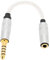 SUNGOOYUE Adapter Cable, 4.4mm Balanced to 3.5mm Stereo Cable Male to Female Headphone Adapter Cord