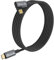 USB4 Kabel mit 90 Grad Thunderbolt 4 Winkel Kabel, 40Gbps Datenkabel, 240W Ladekabel,8K@60Hz HDR, USB C auf USB C Kabel, für Hub, Dockingstation, SSD, Laptop,USB C Monitor Kabel 2M