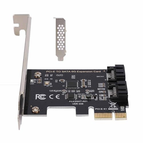 PCI Express SATA 3.0 2 Port Erweiterungsadapter für Große Kleine Gehäuse IDE AHCI Programmierung XP 7 8 10 11