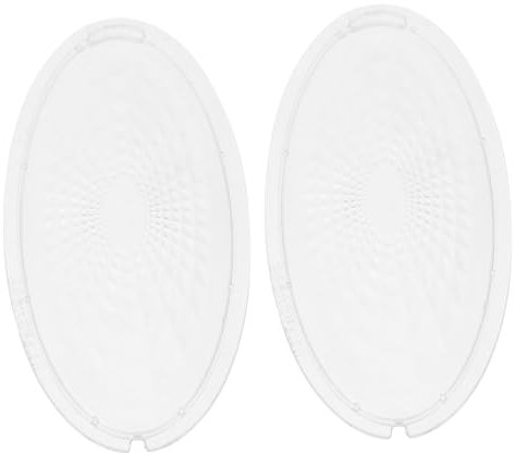 TOBBOMEY Range Hood Light Lens Cover Replacement for Vent Hood Lampshade Kitchen Accessory Cover Supply