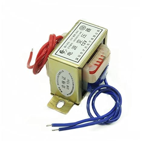 HBDCRJGE EI48* 24 Leistungstransformator 10 W Eingang 380 V 220 V Ferritkern auf AC 6 V 9 V 12 V 15 V 18 V 24 V 36 V 48 V Einzel-Doppel-Audiotransformator Leistungstransformator(220v Single,24V)