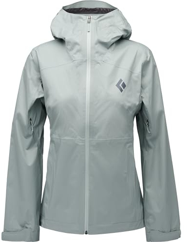 Black Diamond Damen Fineline Stretch Shell Jacke, agave, L