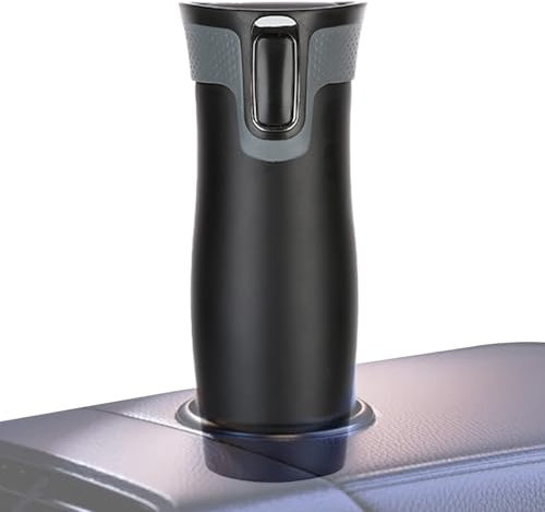 Bouteille Isotherme en Acier Inoxydable, Gourde 420ml à Isolation Sous Vide en Inox, Tasse d'Hydratation à Ouverture Facile pour Voyage, Hommes, Femmes et