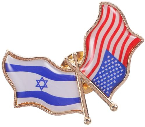 Épinglette de Revers Amitié Israël États-américains, Alliage | Vêtements, Anniversaires et Fêtes Nationales, Insigne Commémoratif Amitié, Style Patriotique, Épingle Discrète