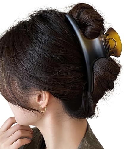 Stilvolle Harz Haarspange mit starkem Halt, ergonomisches Design für Pferdeschwänze, Hochsteckfrisuren und lässige Anlässe Praktische Haarnadel, Harz Haarspange, groß