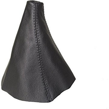 Für Seat Ibiza Cupra Cordoba 1999–2002 Schaltsack Schaltmanschette schwarz echtes Leder