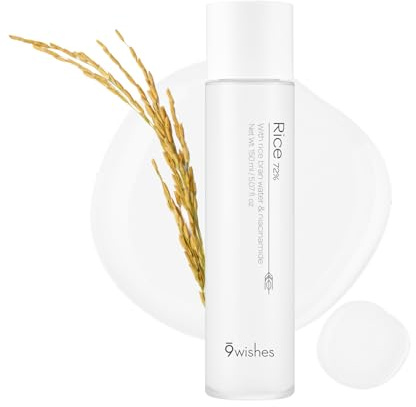 9wishes, Rice 72% White Lucent Refining Face Toner, Moisturizing Whitening 150ml - Premium Korean Skincare