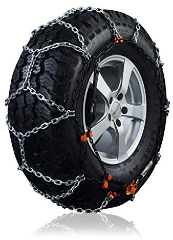 Weissenfels Rex TR NR12A - Catene da Neve Omologate, 1 Paio - Consigliata per Furgoni, Camper, 4x4 e Trasporto Leggero, NRTR12ASTD
