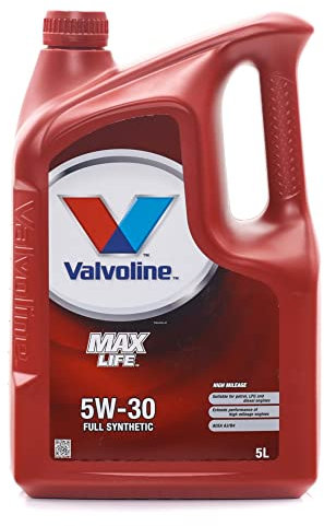 Valvoline Motoröl 5W-30 MaxLife Synthetiköl Motor Öl ACEA A3/B3 ACEA A3/B4 5L
