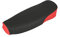 Sitzbank strukturiert, schwarz/rot ohne Schriftzug - für Simson S50, S51, S70 Enduro