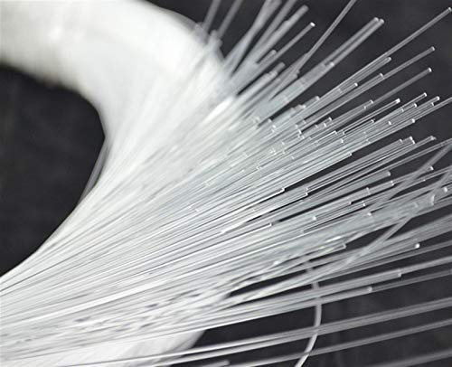 Without brand FMN-HOME, PMMA Plastic Fiber Optics Cable 10m de longitud for la luz llevada Mostrando Star-final Glow Type-0,25, 0,5, 0,75, 1,0, 1,5, 2,0 mm (tamaño : 0.25mm 10m)