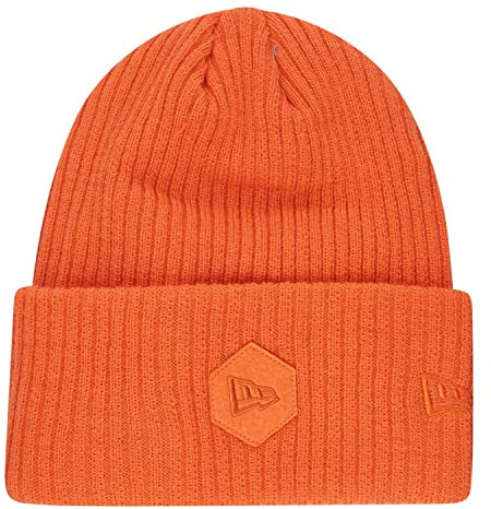 New Era Unisex Wintermütze Beanie - Ribbed Wide Cuff orange