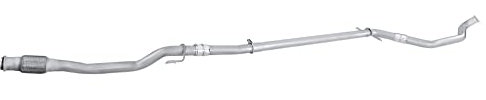 HELLA 8LA 366 002-791 Abgasrohr - Easy2Fit® Kit - mitte - dreiteilig - Set mit Anbauteilen - für u.a. PEUGEOT 407