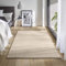 TacaHome Waschbarer Kurzflor Teppich Anti-Rutsch I Flauschiger Flachflor für Badezimmer Wohnzimmer Schlafzimmer Kinderzimmer Flur Läufer | 60 x 120 cm Creme
