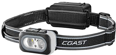 COAST RL20R Wiederaufladbare Stirnlampe mit stapelbarem Batteriesystem