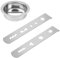 sdhiiolp Accessoire Pâtisserie pour Hachoir Accessoire Pour Biscuits Au Hachoir à Viande Biscuiteur, Hachoir à Biscuits et Accessoire de Pâtisserie, Acier Inoxydable Pâtisserie Moule
