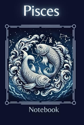 Pisces Notebook: Zodiac Sign Horoscope Notebook