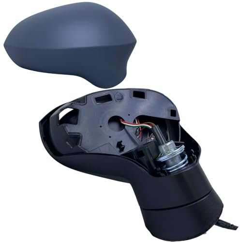 Spieg Außenspiegel Rechts für Seat Ibiza 6J 2009-2017 Manuell Einklappbar, Elektrisch Verstellbar, Beheizt, Grundiert, 5 PIN
