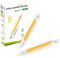 EIMOPE R7S LED 118mm 20w Dimmbar Glühbirne, R7S LED 118mm 20W Birne, R7S led Leuchtmittel 118mm 20w ersetzt 118mm 100w 200w Halogen Lampen, Warmweiß 3000K, 2000LM, 2er Pack