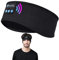 Getsuna Sleep Headphones, Wireless Bluetooth Music Headphones Snoozeband for Sleeping & Sport, Build-in Ultra-thin HD Stereo Speakers, Suitable for Side Sleeper/Running/Traveling/Yoga (Black)