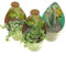 Set di 3 piante grasse vere da collezione in vasi diam. 6.5 cm - Senecio