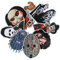 JEFUZH Horror Iron on Patches, Halloween Iron on Patches for Clothes, Hats, Jeans, Skirts, T-Shirts, Backpacks, Etc(Movie)