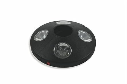 Avilia Lampada a LED per Ombrellone da Giardino - Ideale per Illuminare le tue Serate in Terrazzo o Giardino - Realizzate in Materiali Resistenti e Regolabile in Altezza e Inclinazione