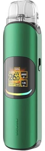 Aspire Pixo Neo 1300mAh 30W Pod System Kit E-Zigarette Nikotinfrei Farbe Grün